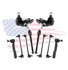 Kit de suspensión de 12 piezas para Toyota Camry 2007-2011 barra estabilizadora extremos de varilla rótula