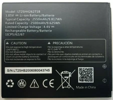 New Battery for AT&T Radiant Core U304AA Calypso 2 (U319AA) LT25H42671B 2550mAh
