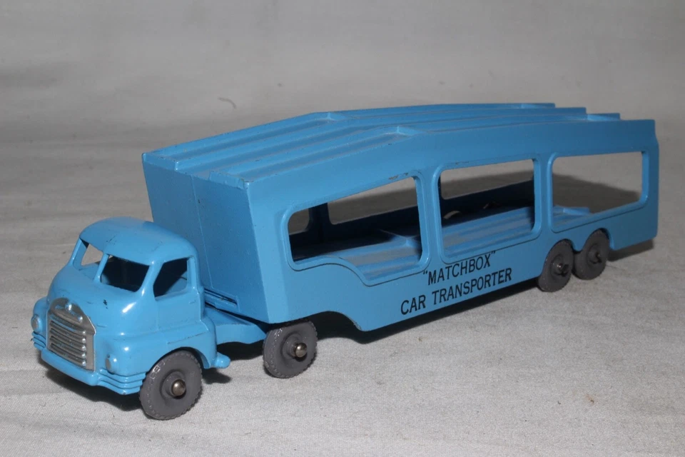 MATCHBOX LESNEY PACOTE DE ACESSÓRIOS A-2 BEDFORD TRANSPORTADOR DE CARRO RARO GPW COM CARIMBO - Imagem 4 de 4