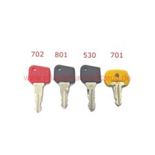 4x SCHLÜSSEL 701, 702, 801, 530 Gabelstapler JUNGHEINRICH AMEISE KOMATSU TCM MIC