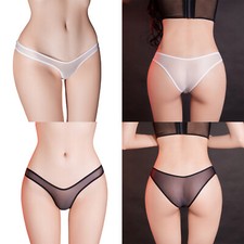 Women Panties Seamless Briefs Night Club Underwear Breathable Thong Smooth Soft