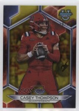 2023 Bowman U Yellow Refractor 50/75 Casey Thompson #11 1by6