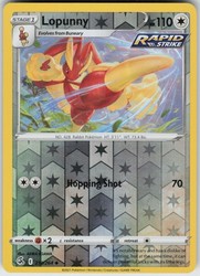 Lopunny 213/264 Reverse Holo Fusion Strike