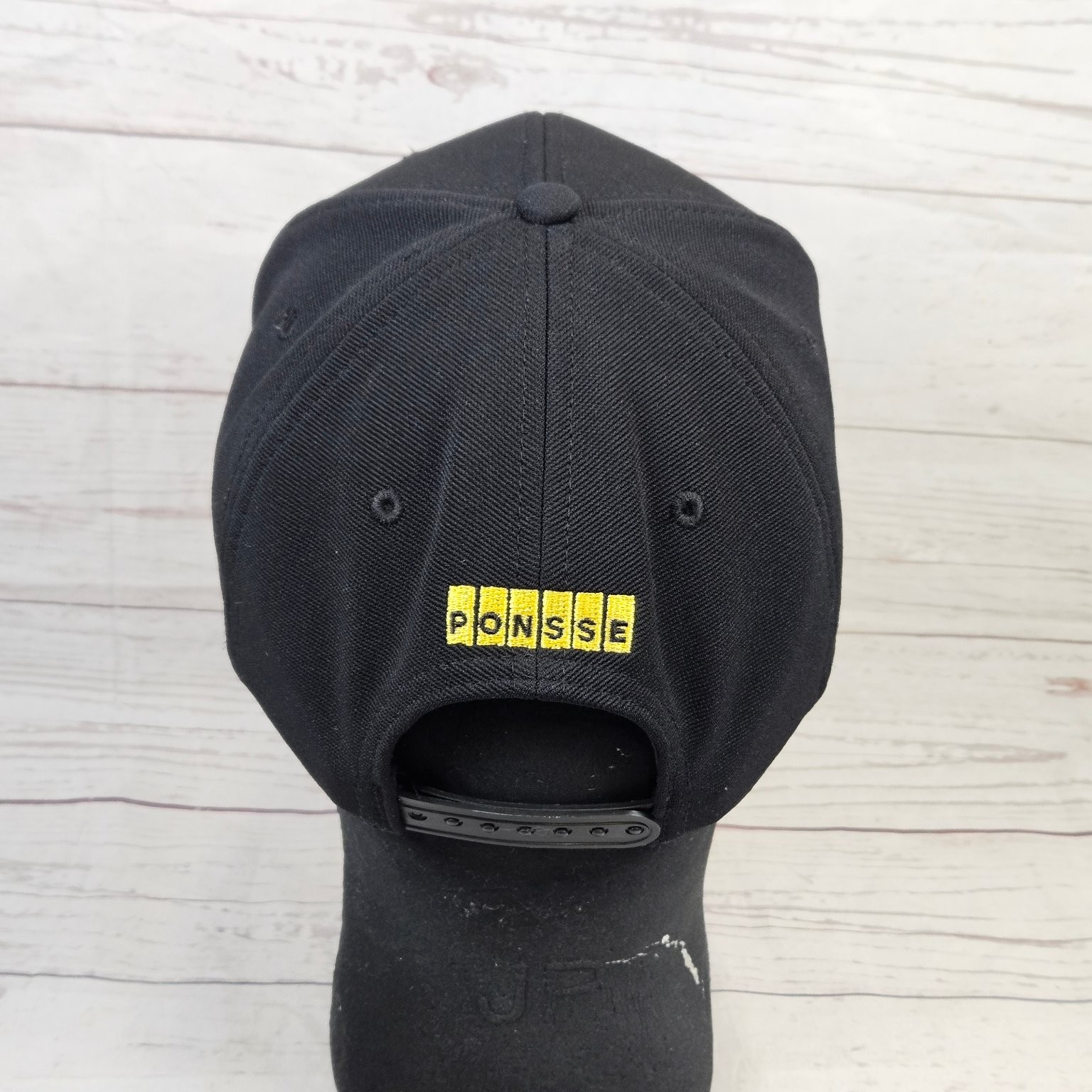 Ponsse Baseball Cap Snapback Adjustable Black Yel… - image 3