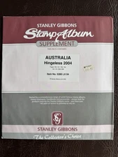 Stanley Gibbons Supplement Pack AUSTRALIA Hingeless 2004