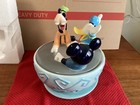 Disney Teacup Ride Cookie Jar with Mickey Mouse, Donald Duck and Goofy. Rare. — photo 2