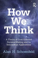 How We Think Alan H. Schoenfeld Taschenbuch Einband - Flex.(Paperback) Englisch