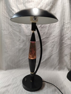 3-Way Torchier Table Lamp w/Glitter 