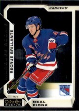 2018-19 O-Pee-Chee Platinum #178 Neal Pionk RC - HKY