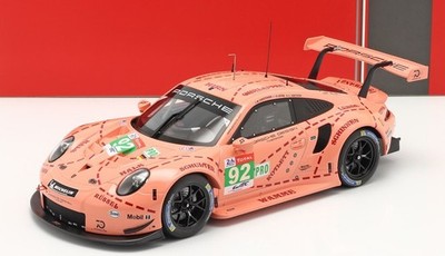 Porsche 911 RSR Pink Pig, Winner LMGTE Pro LeMans 2018 in 1:18