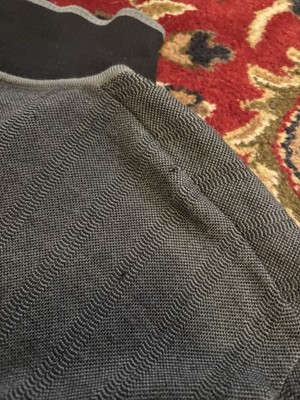 トップス Brioni Wool Light Knit Lana Wool L Brioni Wool/Lana 1/4 Zip Collared Gray Pullover Light Sweater Size