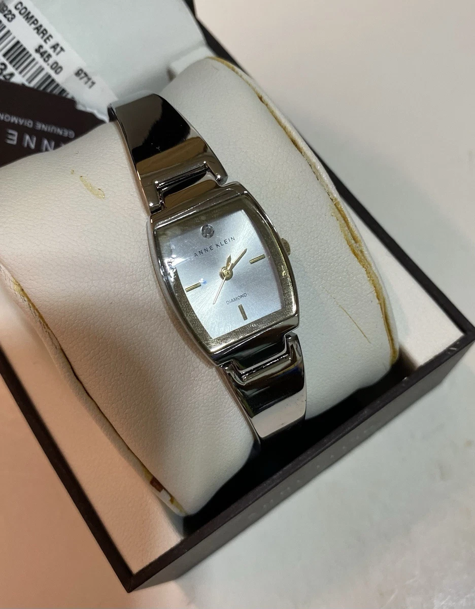 Anne Klein Women Silver Case Wristwatches for sale | eBay display picture 3