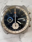 OMEGA Seamaster 176.007 Chronograph Blue Jedi SERVICED with Papers Vintage