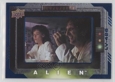 2017 Alien Movie Blue Foil Modern 98/99 Ellen Ripley Samuel Brett #4 09pv