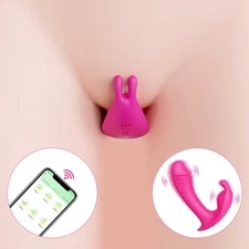 APP Wearable Panties Rabbit Vibrator G-Spot Massager Sex Toys for Women Couple