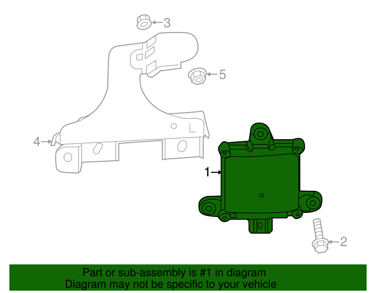 Mazda Cx-9 Blind Spot Monitor 2016 to 2020 Tk78 67 Y30e for sale