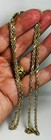 14K Yellow Gold Diamond Cut Rope Chain Necklace 24" L 18.808 Grams 2.5mm Wide — photo 6