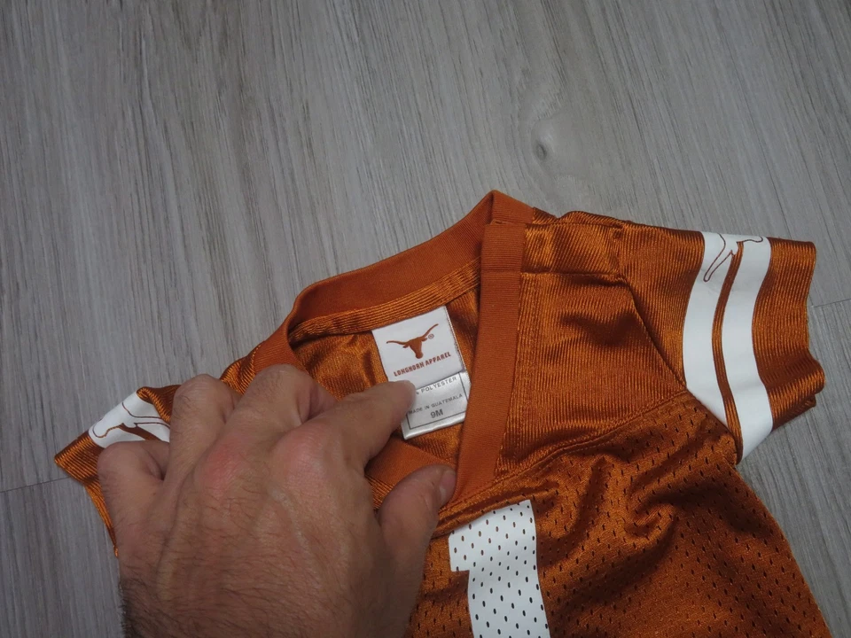 Texas Longhorns Toddler One Piece Jumpsuit Jersey Size 3T Pre Owned NCAA - Image 3 of 3