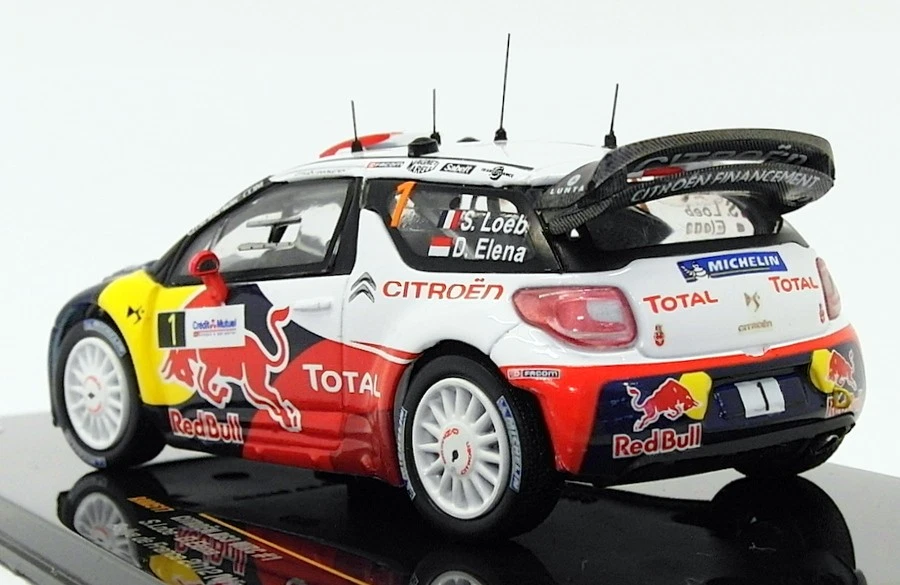 Ixo 1/43 Scale RAM517 - Citroen DS3 WRC - #1 France 2012 Winner C'Ship — 第 2/4 张图片