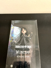 Monster High X Wednesday Addams Family Doll  New 