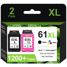 61 XL Ink Printer Cartridge For HP 61XL ENVY 4500 4501 4502 4505 5530 5531 5535