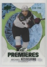 2023-24 Upper Deck Ice Ice Premieres Green 118/299 Michael Kesselring #151 2y6