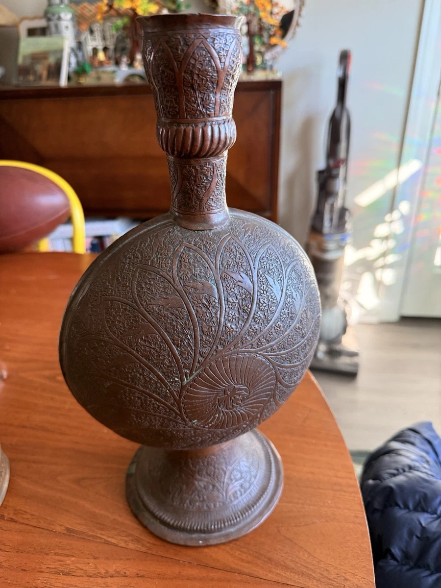 铜中东古董花瓶| eBay