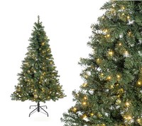 Weihnachtsbaum KüNstlicher Tannenbaum Led-Beleuchtung Kiefer 180Cm