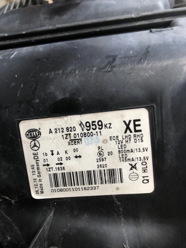 Mercedes Benz E Klasse W212 Scheinwerfer Links LED ILS A2128201959 - Bild 2 von 4