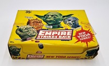 1980 Topps Star Wars The Empire Strikes Back YODA SERIES Sealed Box Candy Heads