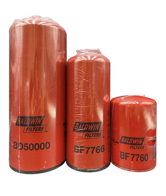 Maintenance Filter Kit for ISX Cummins Pre- 2010 Engines 25,000 Miles 