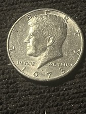 1973-D Kennedy Half Dollar About Uncirculated DDO: In God We Trust.