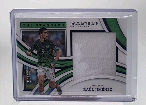 Panini Immaculate The Standard Memorabilia Raul Jimenez Mexico Match Worn 20/25