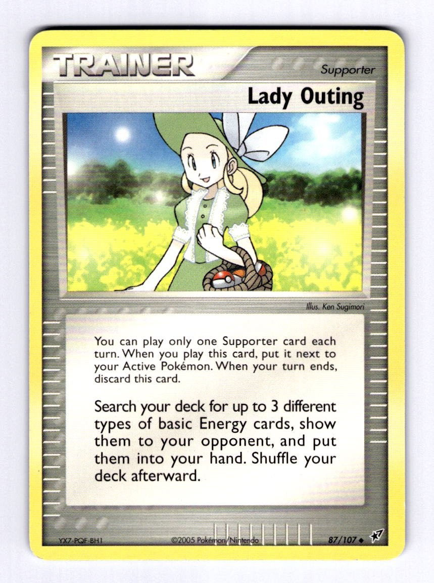 Lady Outing Deoxys #87 (2005) Uncommon NM Pokemon