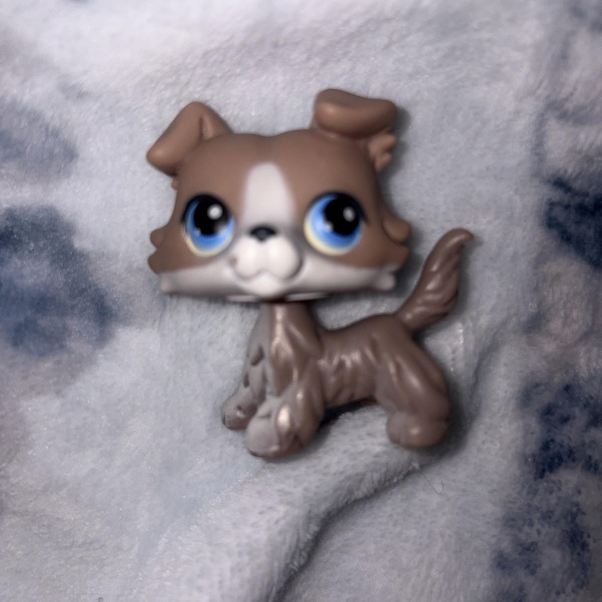 LPS #67 Collie Dog Authentic Hasbro Rare Littlest Pet Shop