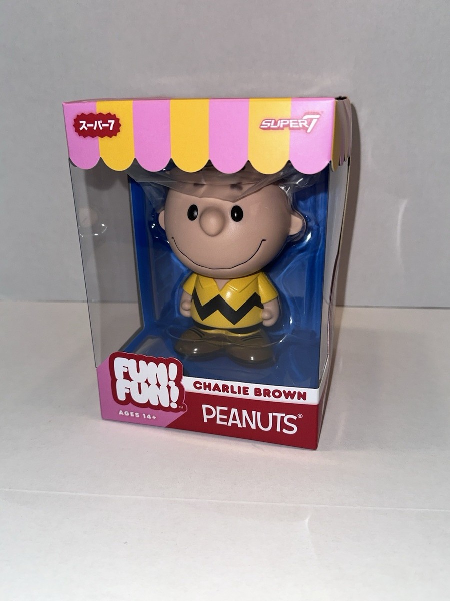 Super7 Fun! Fun! Peanuts Charlie Brown (Yellow) Vinyl Figure - 5