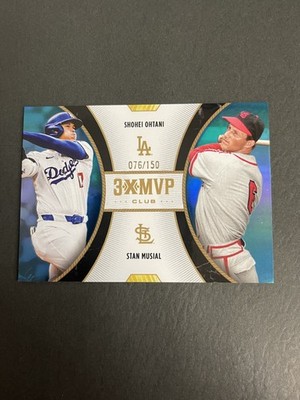 2025 Topps Shohei Ohtani/Stan Musial Welcome to Club "3X MVP" /150