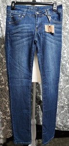 C'est Toi Jeans blue NWT Skinny Rhinestone Accent size 7