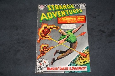 Strange Adventures  #198 - Rare 1967 US DC (Detective Comics) Silver Age Rarity!