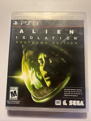 Alien: Isolation Nostromo Edition (Sony PlayStation 3, 2014)CIB w/Manual, Tested