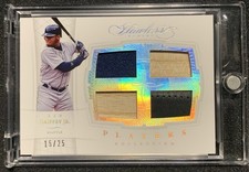 Ken Griffey Jr 2016 Panini Flawless Players Collection Game Used Material 15/25