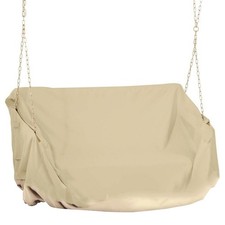 Secure Fit Swing Chair Cover with Fastening Straps and Elastic Hem Cords