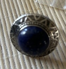 silpada Peruvian Lapis Lazuli ring size 7 R3570