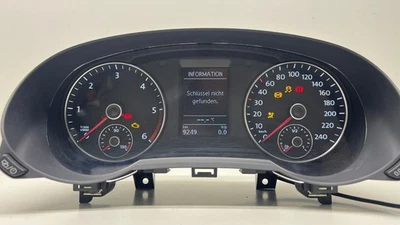 7N0920870N Volkswagen Sharan TDI Kombiinstrument Diesel FIS nur 9249km - Bild 1 von 4