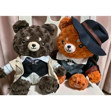 Anime Bungo Stray Dogs Plush Bear Sitting Ver Doll 27cm Toy Pillow Ornament Bear