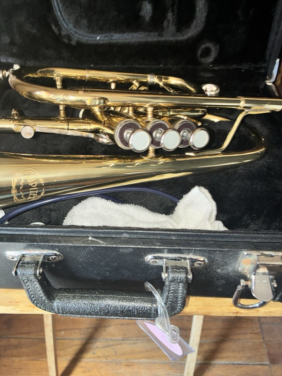 Pre-owned. JUpiter Cornet. with hard case. | eBay