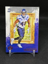 2020 Panini Chronicles Gridiron Kings Bronze Patrick Queen #GK-36 Rookie Ravens