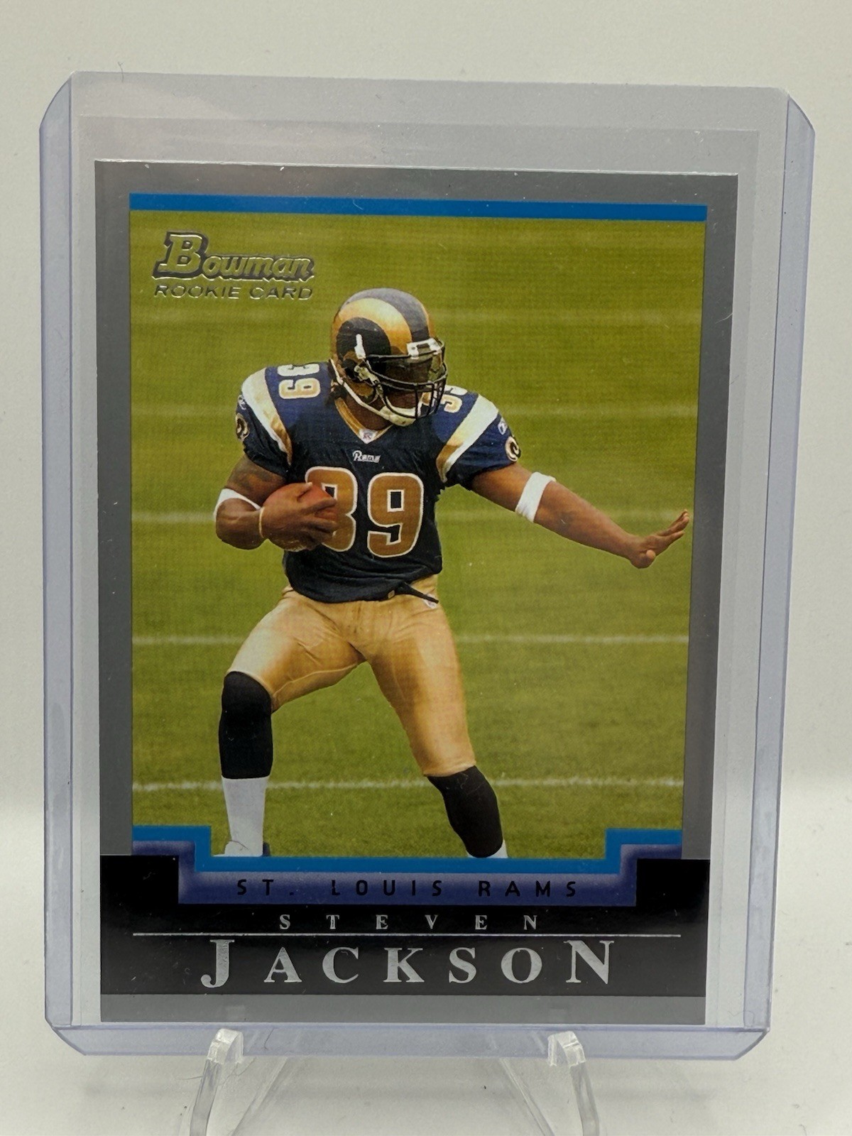 Steven Jackson 2004 Bowman Rookie #260 Rams