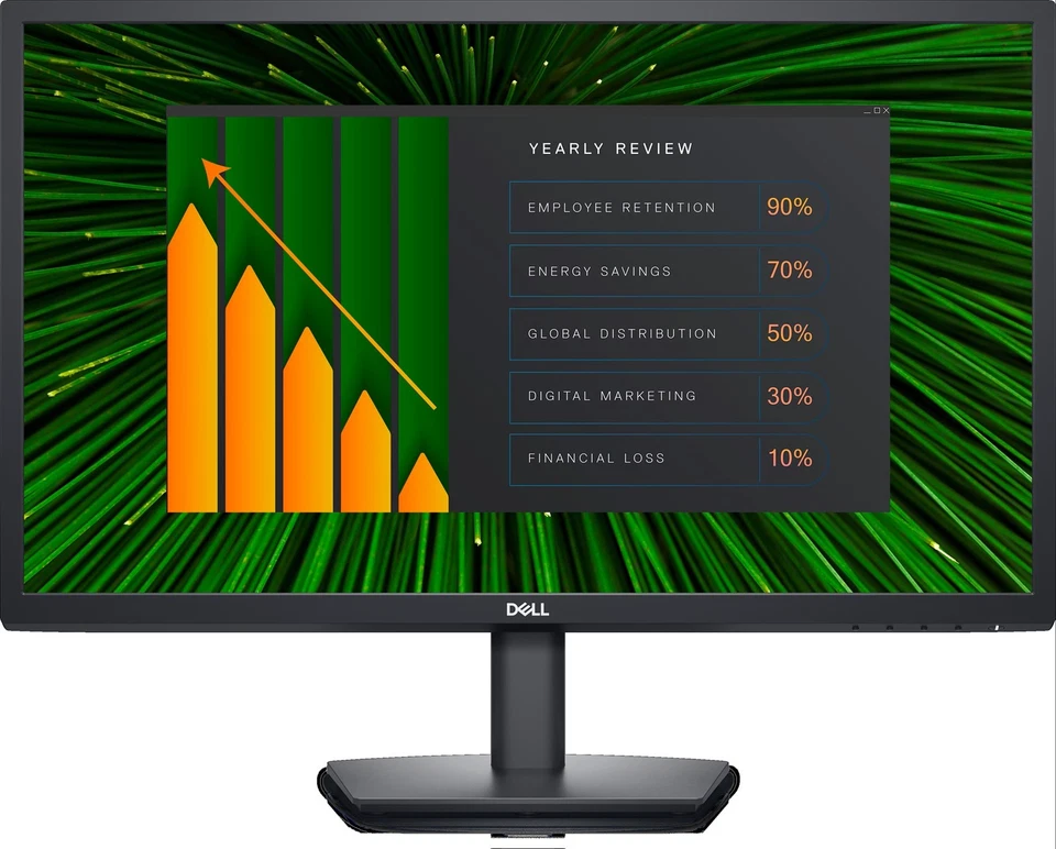 Dell E2423HN 23.8" FHD VA Monitor 60 Hz, 5 ms, Tilt Adjust HDMI & VGA - E2423HN