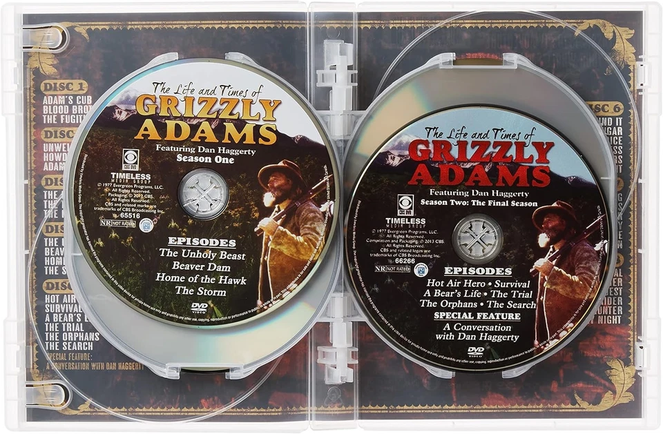 The Life and Times of Grizzly Adams: The Complete Series (DVD) (US IMPORT) - Image 3 of 4